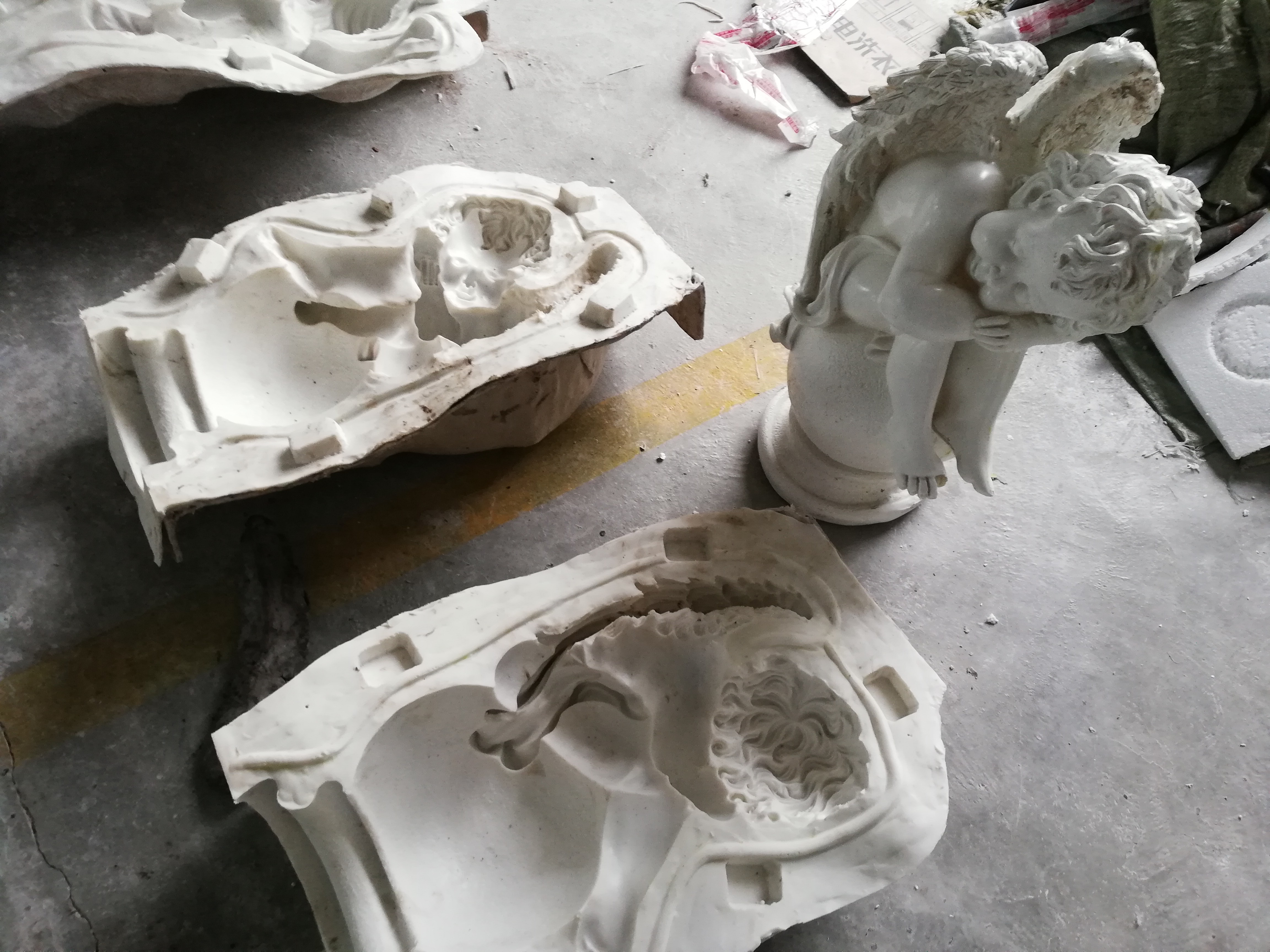 縮合型模具硅膠怎么開分片模 ？